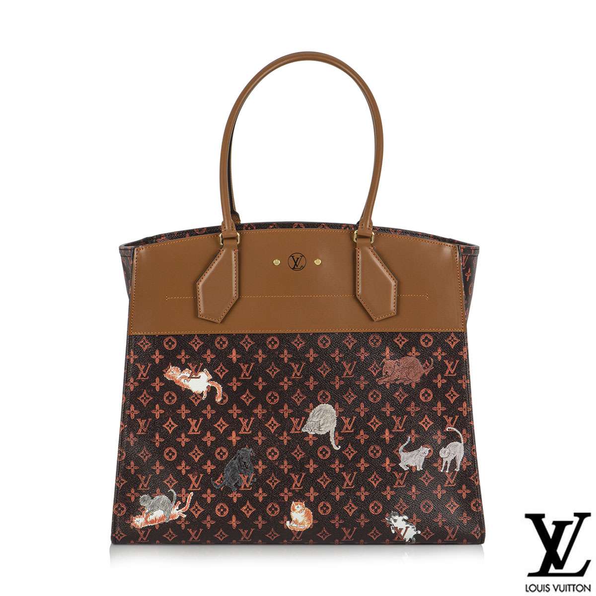 Louis Vuitton Monogram Catogram City Steamer Cabas XXL - Brown Totes,  Handbags - LOU619509